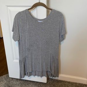 SOFT grey blouse